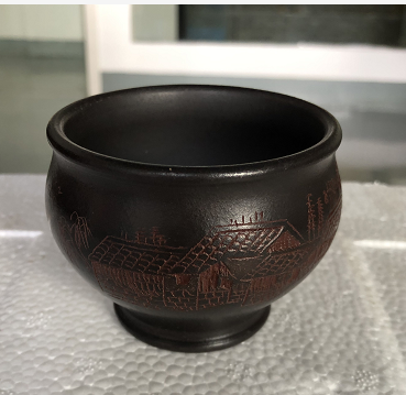 黃麗萍作品刻繪杯