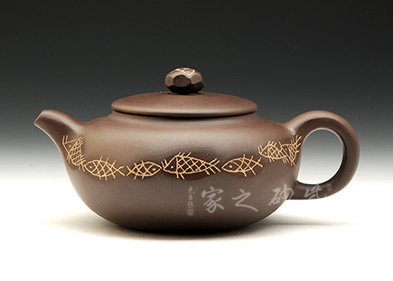 諸葛逸仙作品魚樂壺