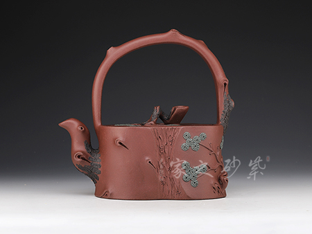 範微琴作品松樁提梁