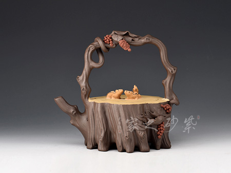 蔣菊芳作品碩果累累提梁