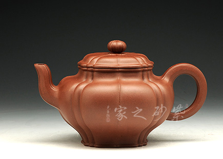 馮煉作品四方菱花壺