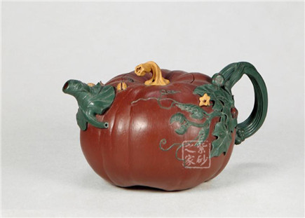 顧道榮作品南瓜壺