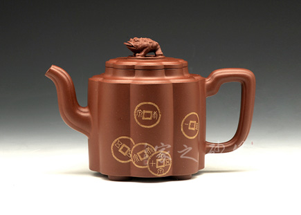 孔春華作品金錢蛤蟆壺