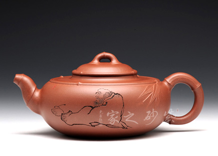 範建華作品禪壺(夫妻合制)