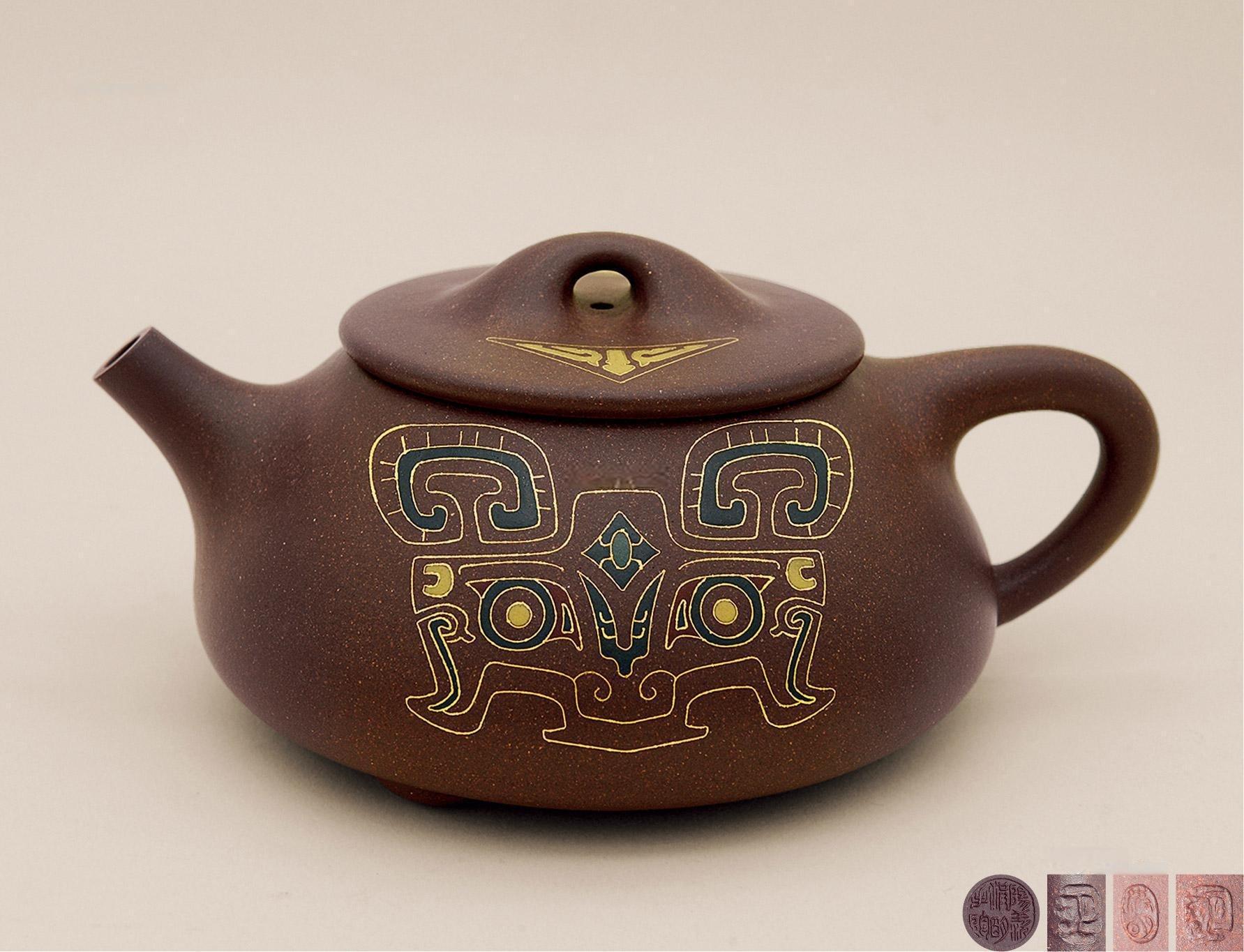 胡洪明作品胡洪明 鼎盛石瓢壺