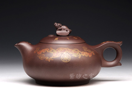胡洪明作品鑲金福運連連