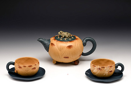 範永良作品荷花套具