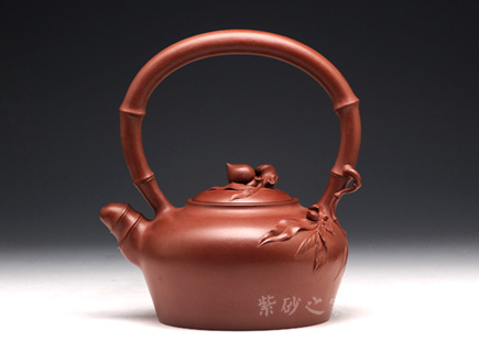 閔璐作品竹壽提梁