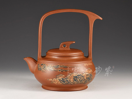 毛國強作品滌塵提梁