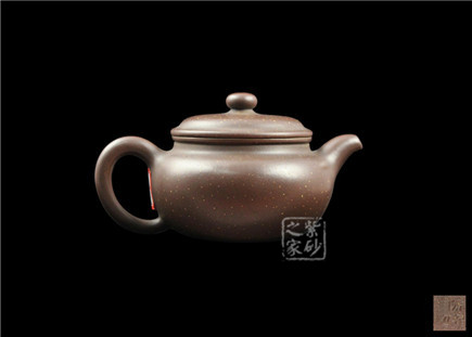 徐漢棠作品紫玉金砂壺